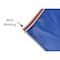 Kindermat Basic KinderMat, 1in. Thick, Red/Blue with Gray Binding 500110 - alternate 6